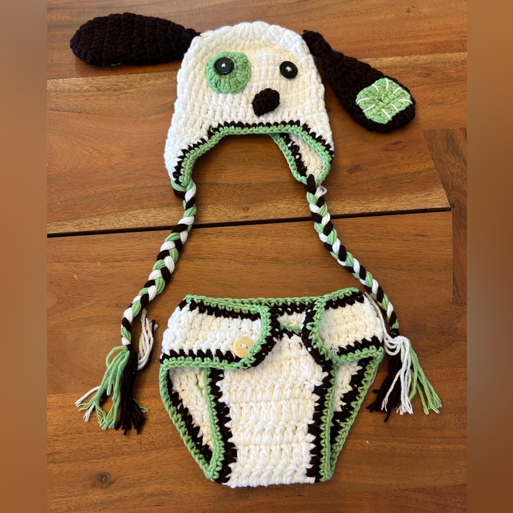 Crochet Newborn Photo Prop